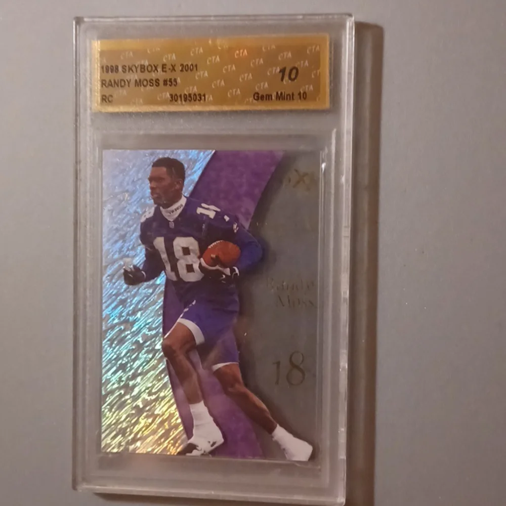 1998 Skybox E-Z 2001 Randy Moss #55 RC Sports Card